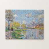 Claude Monet - Lente van de Seine Legpuzzel (Horizontaal)
