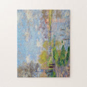 Claude Monet - Lente van de Seine Legpuzzel (Verticaal)