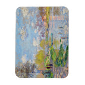 Claude Monet - Lente van de Seine Magneet (Verticaal)