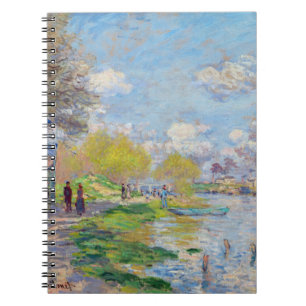 Claude Monet - Lente van de Seine Notitieboek