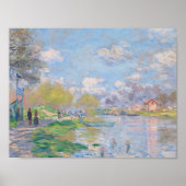 Claude Monet - Lente van de Seine Poster (Voorkant)
