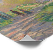 Claude Monet - Lente van de Seine Poster (Hoek)