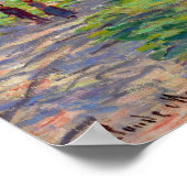 Claude Monet - Lente van de Seine Poster (Hoek)