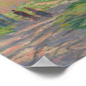 Claude Monet - Lente van de Seine Poster (Hoek)