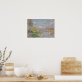 Claude Monet - Lente van de Seine Poster (Keuken)