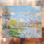 Claude Monet - Lente van de Seine Raamsticker (Vel 2)