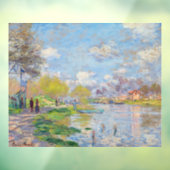 Claude Monet - Lente van de Seine Raamsticker (Vel 3)