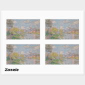 Claude Monet - Lente van de Seine Rechthoekige Sticker (Vel)