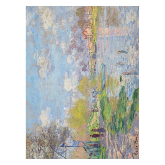 Claude Monet - Lente van de Seine Tafelkleed (Voorkant)