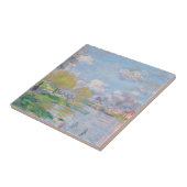 Claude Monet - Lente van de Seine Tegeltje (Zijkant)