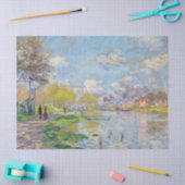 Claude Monet - Lente van de Seine Tissuepapier (Craft)
