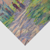 Claude Monet - Lente van de Seine Tissuepapier (Detail)