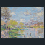 Claude Monet - Lente van de Seine Tissuepapier<br><div class="desc">Lente van de Seine - Claude Monet,  1875</div>