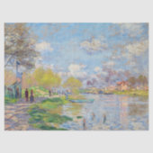 Claude Monet - Lente van de Seine Tissuepapier (Voorkant)