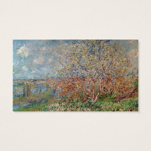 Claude Monet | Lente Visitekaartje (Achterkant)