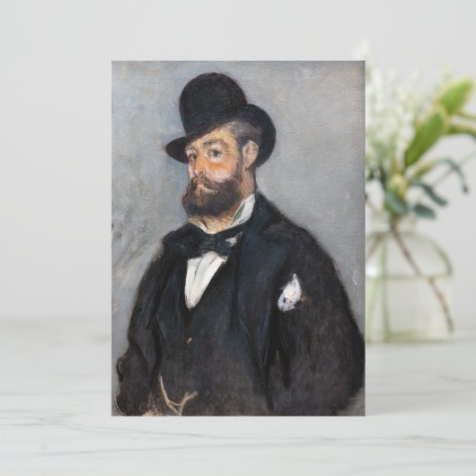 Claude Monet - Leon Monet Kaart (Staand voorkant)