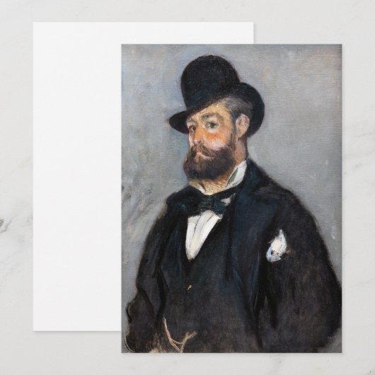 Claude Monet - Leon Monet Kaart (Voorkant / Achterkant)