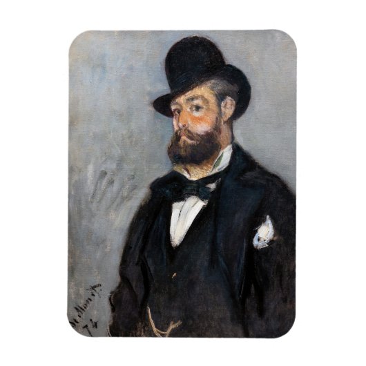 Claude Monet - Leon Monet Magneet (Verticaal)