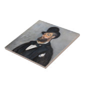 Claude Monet - Leon Monet Tegeltje (Zijkant)
