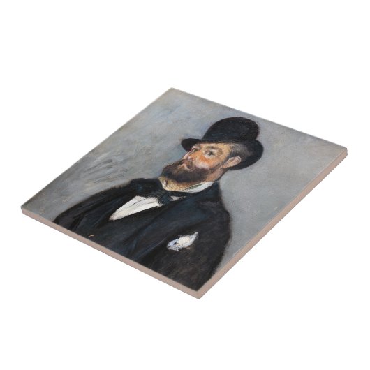 Claude Monet - Leon Monet Tegeltje (Zijkant)