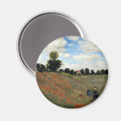 Claude Monet - Les Coquelicots Magneet (Voorkant / Achterkant)