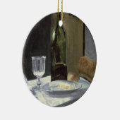 Claude Monet | Leven met flessen Keramisch Ornament (Rechts)