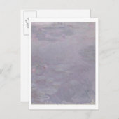 Claude Monet | Lichtgekleurde waterlio's Briefkaart (Voorkant / Achterkant)