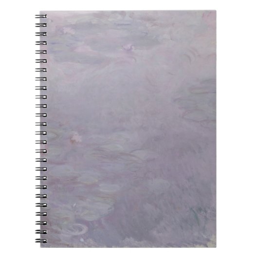 Claude Monet | Lichtgekleurde waterlio's Notitieboek (Voorkant)