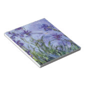 Claude Monet - Lila Irise Mauves 1917 Notitieblok (Schuin)