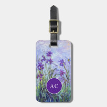 Claude Monet - Lila Irises / Iris Mauves