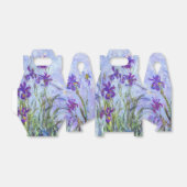 Claude Monet - Lila Irises / Iris Mauves Bedankdoosjes (Uitgevouwen)