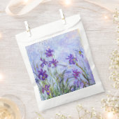 Claude Monet - Lila Irises / Iris Mauves Bedankzakje (Geknipt)