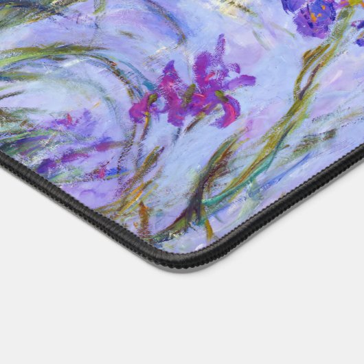 Claude Monet - Lila Irises / Iris Mauves Bureaumat (Hoek)