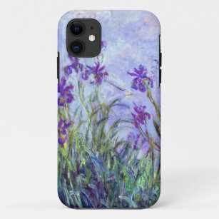 Claude Monet - Lila Irises / Iris Mauves Case-Mate iPhone Case