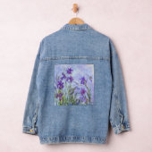 Claude Monet - Lila Irises / Iris Mauves Denim Jacket (Hangar)