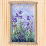 Claude Monet - Lila Irises / Iris Mauves Dienblad<br><div class="desc">Lila Irises / Iris Mauves - Claude Monet,  1914-1917</div>