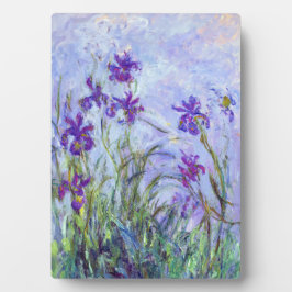 Claude Monet - Lila Irises / Iris Mauves Fotoplaat