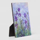 Claude Monet - Lila Irises / Iris Mauves Fotoplaat (Zijkant)