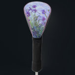 Claude Monet - Lila Irises / Iris Mauves Golfheadcover<br><div class="desc">Lila Irises / Iris Mauves - Claude Monet,  1914-1917</div>