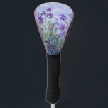 Claude Monet - Lila Irises / Iris Mauves Golfheadcover<br><div class="desc">Lila Irises / Iris Mauves - Claude Monet,  1914-1917</div>