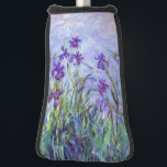 Claude Monet - Lila Irises / Iris Mauves Golfheadcover<br><div class="desc">Lila Irises / Iris Mauves - Claude Monet,  1914-1917</div>