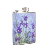 Claude Monet - Lila Irises / Iris Mauves Heupfles (Rechts)