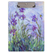 Claude Monet - Lila Irises / Iris Mauves Klembord (Voorkant)