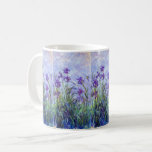 Claude Monet - Lila Irises / Iris Mauves Koffiemok<br><div class="desc">Lila Irises / Iris Mauves - Claude Monet,  1914-1917</div>