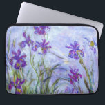 Claude Monet - Lila Irises / Iris Mauves Laptop Sleeve<br><div class="desc">Lila Irises / Iris Mauves - Claude Monet,  1914-1917</div>