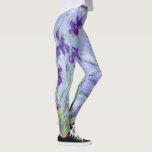 Claude Monet - Lila Irises / Iris Mauves Leggings<br><div class="desc">Lila Irises / Iris Mauves - Claude Monet,  1914-1917</div>