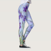 Claude Monet - Lila Irises / Iris Mauves Leggings (Rechts)