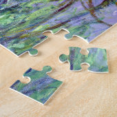 Claude Monet - Lila Irises / Iris Mauves Legpuzzel (Zijkant)
