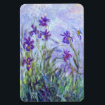 Claude Monet - Lila Irises / Iris Mauves Magneet<br><div class="desc">Lila Irises / Iris Mauves - Claude Monet,  1914-1917</div>