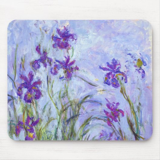 Claude Monet - Lila Irises / Iris Mauves Muismat (Voorkant)